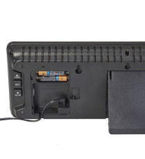 Orologio Hordgtl - a led - 37,5 x 13,5 cm - Alba