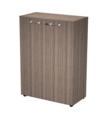 Mobile Elegance - medio con ante - 90 x 45,2 x 126,2 cm - noce toscano
