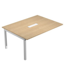 Modulo aggiuntivo per tavolo riunioni Agorà - 6 posti - 160 x 120 x 72,5 cm - rovere Modulo aggiuntivo per tavolo riunioni Agorà - 6 posti - 160 x 120 x 72,5 cm - rovere