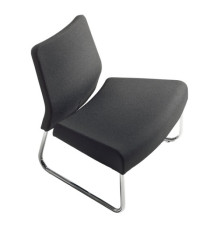 Modulo curva esterna - divanetto Slastic SLL - senza braccioli - nero - Unisit Modulo curva esterna - divanetto Slastic SLL - senza braccioli - nero - Unisit