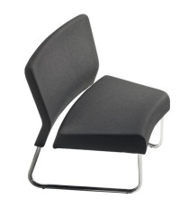 Modulo curva interna - divanetto Slastic SLS - senza braccioli - nero - Unisit Modulo curva interna - divanetto Slastic SLS - senza braccioli - nero - Unisit