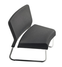 Modulo curva interna - divanetto Slastic SLS - senza braccioli - nero - Unisit Modulo curva interna - divanetto Slastic SLS - senza braccioli - nero - Unisit