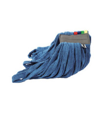 Mop Raptor - a frange tubolari - 350 gr - microfibra - blu - Perfetto Mop Raptor - a frange tubolari - 350 gr - microfibra - blu - Perfetto
