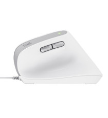 Mouse ergonomico Bayo II - con filo - bianco - Trust Mouse ergonomico Bayo II - con filo - bianco - Trust