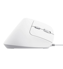Mouse ergonomico Bayo II - con filo - bianco - Trust Mouse ergonomico Bayo II - con filo - bianco - Trust