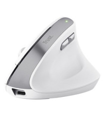 Mouse Ergonomico Bayo II wireless - bianco - Trust Mouse Ergonomico Bayo II wireless - bianco - Trust