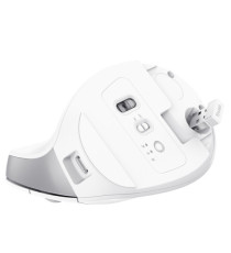 Mouse Ergonomico Bayo+ wireless - bianco - Trust Mouse Ergonomico Bayo+ wireless - bianco - Trust