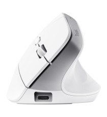 Mouse Ergonomico Bayo+ wireless - bianco - Trust Mouse Ergonomico Bayo+ wireless - bianco - Trust