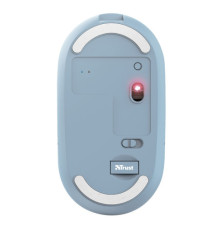 Mouse Puck - ultrasottile - wireless - ricaricabile - azzurro - Trust Mouse Puck - ultrasottile - wireless - ricaricabile - azzurro - Trust