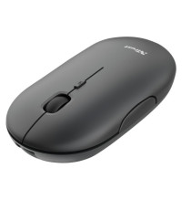 Mouse Puck - ultrasottile - wireless - ricaricabile - nero - Trust Mouse Puck - ultrasottile - wireless - ricaricabile - nero - Trust