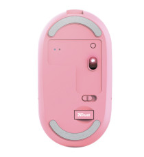 Mouse Puck - ultrasottile - wireless - ricaricabile - rosa - Trust Mouse Puck - ultrasottile - wireless - ricaricabile - rosa - Trust
