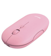 Mouse Puck - ultrasottile - wireless - ricaricabile - rosa - Trust Mouse Puck - ultrasottile - wireless - ricaricabile - rosa - Trust