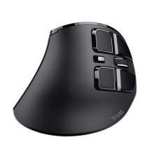 Mouse wireless ergonomico Voxx - ricaricabile - nero - Trust Mouse wireless ergonomico Voxx - ricaricabile - nero - Trust