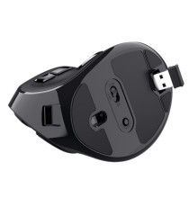 Mouse wireless ergonomico Voxx - ricaricabile - nero - Trust Mouse wireless ergonomico Voxx - ricaricabile - nero - Trust