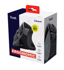 Mouse wireless ergonomico Voxx - ricaricabile - nero - Trust Mouse wireless ergonomico Voxx - ricaricabile - nero - Trust
