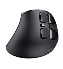 Mouse wireless ergonomico Voxx - ricaricabile - nero - Trust Mouse wireless ergonomico Voxx - ricaricabile - nero - Trust