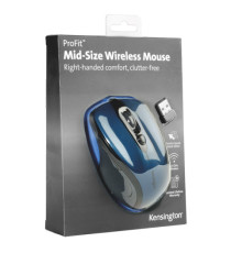 Mouse wireless Pro Fit - di medie dimensioni - blu zaffiro - Kensington Mouse wireless Pro Fit - di medie dimensioni - blu zaffiro - Kensington