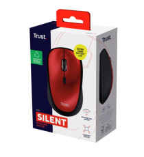 Mouse wireless Yvi+ - silenzioso - rosso - Trust Mouse wireless Yvi+ - silenzioso - rosso - Trust