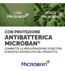 Mousepad con poggiapolsi in FoamFusion Microban PlusTouch - nero - Fellowes