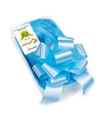 Nastri strip 6800 - in polipropilene - azzurro 06 - per fiocco autocomponibile - 50 mm - diametro 20 cm - Brizzolari - c Nastri strip 6800 - in polipropilene - azzurro 06 - per fiocco autocomponibile - 50 mm - diametro 20 cm - Brizzolari - c