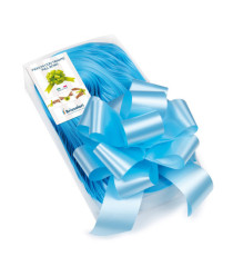 Nastri strip 6800 - in polipropilene - azzurro 06 - per fiocco autocomponibile - 50 mm - diametro 20 cm - Brizzolari - c Nastri strip 6800 - in polipropilene - azzurro 06 - per fiocco autocomponibile - 50 mm - diametro 20 cm - Brizzolari - c
