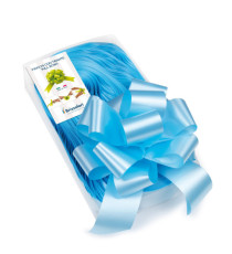 Nastri strip 6800 - in polipropilene - azzurro 06 - per fiocco autocomponibile - 50 mm - diametro 20 cm - Brizzolari - c Nastri strip 6800 - in polipropilene - azzurro 06 - per fiocco autocomponibile - 50 mm - diametro 20 cm - Brizzolari - c