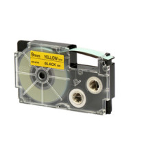 Nastro - 9 mm x 8 mt - nero/giallo - Casio Nastro - 9 mm x 8 mt - nero/giallo - Casio