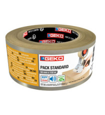 Nastro adesivo - 5 cm x 132 m - PLP - trasparente - Geko