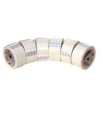 Nastro adesivo 330 - 5 cm x 66 m - PVC - bianco - Eurocel Nastro adesivo 330 - 5 cm x 66 m - PVC - bianco - Eurocel