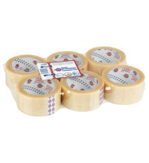 Nastro adesivo 330 - 5 cm x 66 m - PVC - trasparente - Eurocel Nastro adesivo 330 - 5 cm x 66 m - PVC - trasparente - Eurocel