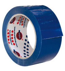 Nastro adesivo 350 - 5 cm x 66 m - PVC - blu - Eurocell Nastro adesivo 350 - 5 cm x 66 m - PVC - blu - Eurocell