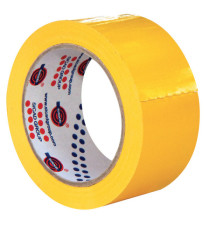 Nastro adesivo 350 - 5 cm x 66 m - PVC - giallo - Eurocel Nastro adesivo 350 - 5 cm x 66 m - PVC - giallo - Eurocel
