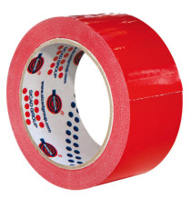 Nastro adesivo 350 - 5 cm x 66 m - PVC - rosso - Eurocel Nastro adesivo 350 - 5 cm x 66 m - PVC - rosso - Eurocel