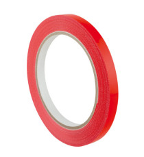 Nastro adesivo 350 - 9 mm - PVC - rosso - Eurocel - rotolo da 66 m Nastro adesivo 350 - 9 mm - PVC - rosso - Eurocel - rotolo da 66 m