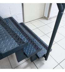 Nastro adesivo antiscivolo DURALINE GRIP+ FORMFIT - 5 cm x 15 m - nero - Durable Nastro adesivo antiscivolo DURALINE GRIP+ FORMFIT - 5 cm x 15 m - nero - Durable