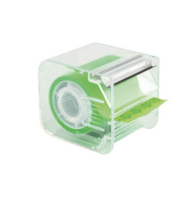 Nastro adesivo con dispenser Memograph - 50 mm x 10 m - PVC - verde - Eurocel