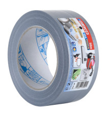Nastro adesivo telato USA PREMIUM - 5 cm x 50 m - argento - Geko Nastro adesivo telato USA PREMIUM - 5 cm x 50 m - argento - Geko