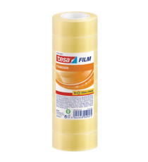 Nastro adesivo Tesafilm - 19 mm x 33 m - PP - trasparente - Tesa - torre 8 pezzi