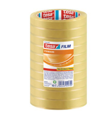 Nastro adesivo Tesafilm - 15 mm x 66 m - PP - trasparente - Tesa - torre 10 pezzi