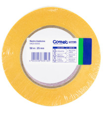 Nastro biadesivo - 25 mm x 50 m - PP - trasparente - Comet