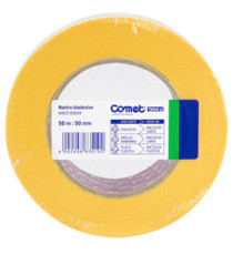 Nastro biadesivo - 50 mm x 50 m - PP - trasparente - Comet