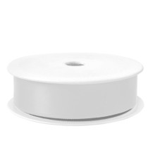 Nastro doppio raso - 25mmx25mt - bianco 01 - Brizzolari Nastro doppio raso - 25mmx25mt - bianco 01 - Brizzolari