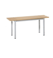 Panca spogliatoio - 3 posti - 100 x 35 x 45 cm - legno - Fasma