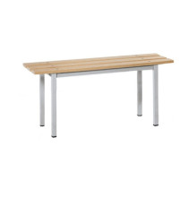 Panca spogliatoio - 3 posti - 100 x 35 x 45 cm - legno - Fasma