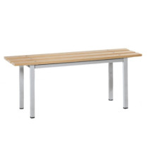 Panca spogliatoio - 5 posti - 150 x 35 x 45 cm - legno - Fasma