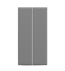 Pannello fonoassorbente Moody - 160 x 40 cm - grigio Pannello fonoassorbente Moody - 160 x 40 cm - grigio