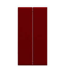 Pannello fonoassorbente Moody - 160 x 40 cm - rosso