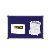 Pannello Maya Felt Board - feltro blu - 60 x 90 cm - Bi-Office Pannello Maya Felt Board - feltro blu - 60 x 90 cm - Bi-Office