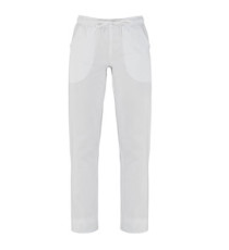 Pantalone Cameron - da donna - taglia L - bianco - Giblor's