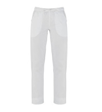 Pantalone Cameron - da donna - taglia M - bianco - Giblor's